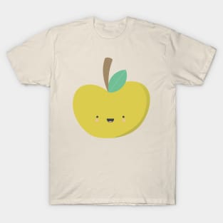 Cute happy green apple T-Shirt